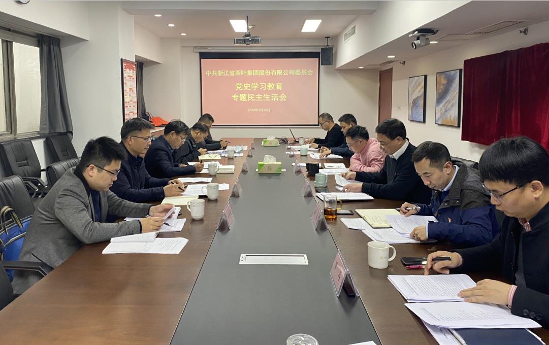 开云中国党委召开党史学习教育专题民主生活会